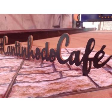 Imagem de cantinho do café em mdf 6mm - Caixinha de idéias 