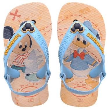 Imagem de Chinelo Havaianas Baby Disney Classics Minnie E Mickey Com Elástico, A