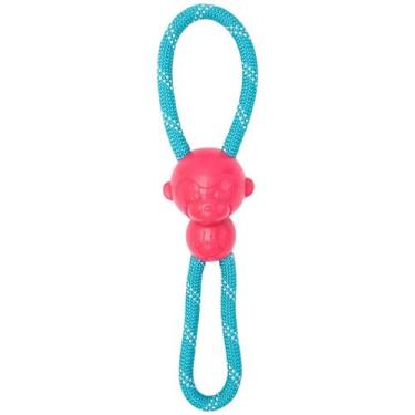 Imagem de Brinquedo Cabo de Guerra Zippypaws RopeTugz Tuff Macaco Para Cães - Ro