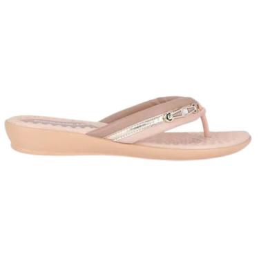 Imagem de Chinelo Ortopédico Piccadilly Conforto Feminino Dedo, Rose, Avelã, 37