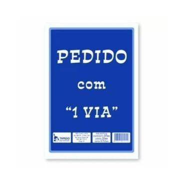 Imagem de Bloco Pedido 1 Via A4 C/50Fls - Tamoio