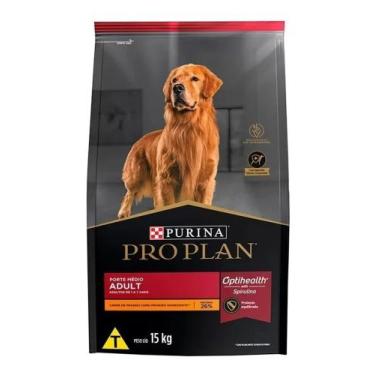 Imagem de Ração Proplan Cães Adulto Raças Medias 15kg - Proplan Adult
