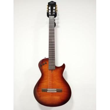 Imagem de Violão elétrico de Nylon (Smiger Silent Guitar) - Modelo: LE-C2