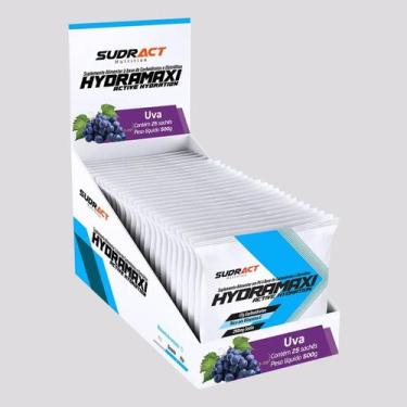 Imagem de Isotônico Hydramaxi Sudract 25 Sachês de 20g, Uva