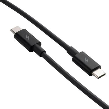 Imagem de Cabo USB Tipo-C MDM Turbo Reforçado Carga Estável Preto 1 Metro