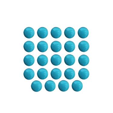 Imagem de Imãs De Geladeira e quadro magnético decorativo 24 Un - Bolinha Azul Claro