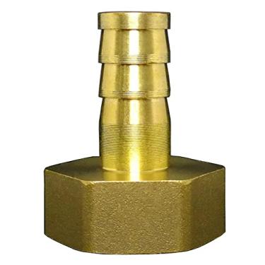 Imagem de 1.2 polegada 1-1/4 '' DN32 rosca f¨ºmea interna tubo de encaixe de farpa de lat?o conector em forma de pagode acoplador de farpa de mangueira, para 38mm