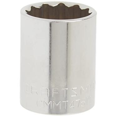 Imagem de CRAFTSMAN Soquete raso, SAE, unidade de 1/2 polegada, 12 pontos (CMMT47512)