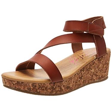 Imagem de Blowfish Malibu Sandália anabela infantil unissex, Scotch, 2 Little Kid