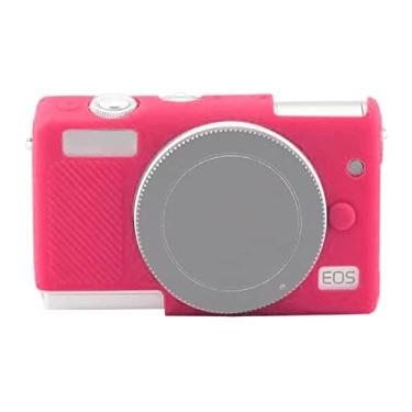 Imagem de Yunchao Acessórios para câmeras Case de proteção de silicone suave para Canon EOS M200 Sacos de câmera