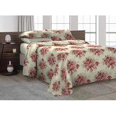 Imagem de Cobre Leito Queen Com Fronhas 3 Peças Tecido Piquet Algodão