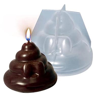 Imagem de vela resina natal, Poo Shape DIY Soap Moldes para Amantes Artesanato, Iniciantes, Sabonete artesanal lavável para fazer presente molpara Natal, Ano Zekkle