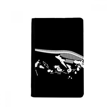 Imagem de Porta-passaporte pequeno Dinosaur Bone Bones Notecase Burse capa carteira porta-cartões