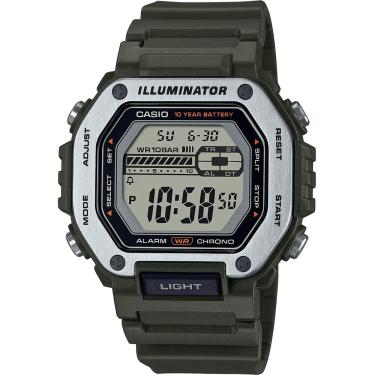 Imagem de Relógio CASIO digital masculino verde MWD-110H-3AVDF