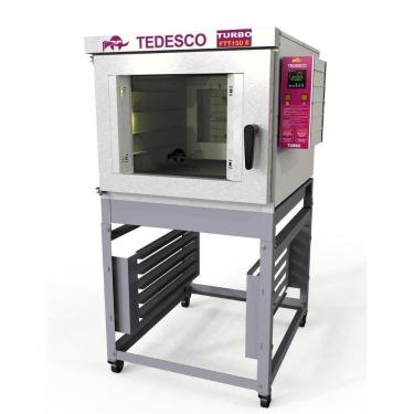 Imagem de Forno Turbo Elétrico Ftt-150e Tedesco Para 5 Assadeiras 220v