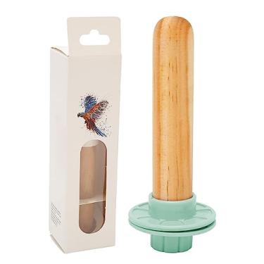 Imagem de Poleiro de Papagaio, Gaiola de Pássaro Decorativa de Fácil Instalação, Moagem para Calopsitas para Periquito de Pata (Verde)