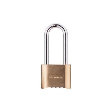 Imagem de Master Lock 175 DLH, cadeado de latão com combinação redefinível nº 175, pacote com 12 peças