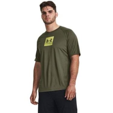 Imagem de Camiseta de Treino Masculina Under Armour Tech Printed Fill-Masculino