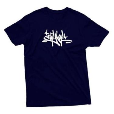 Imagem de Camiseta Masculina Grafite Hip Hop 100% Algodão-Masculino