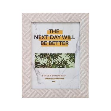 Imagem de Porta Retrato 15x20cm Listrado Rosa - Wincy