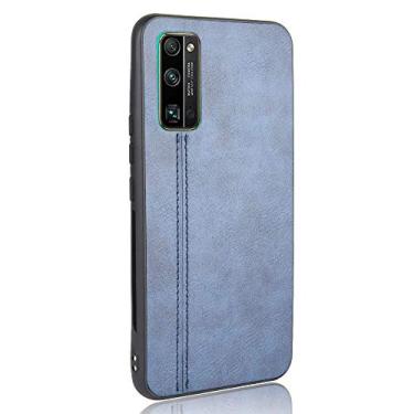 Imagem de Capa para celular Huawei Honor 30 Pro Proteção robusta 360° Capa de couro liso para Huawei Honor 30 Pro
