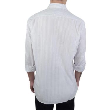 Imagem de Camisa Masculina Dudalina ML Comfort Fit Listra Rosa - 5306335605-Masculino