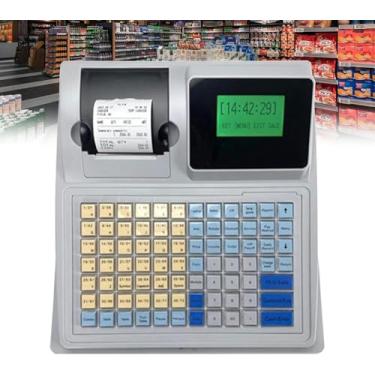 Imagem de KKSOUFX Caixa Registradora De Loja Para Restaurante Varejo Caixa Registradora Comercial Caixa Registradora EletrôNica Com Display Digital Led