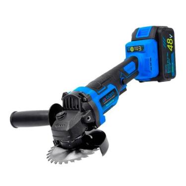 Imagem de Esmerilhadeira Angular Lixadeira Bateria Recarregável 48v 20000mah Tor