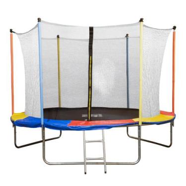 Imagem de Cama elástica trampolim 3,05m com escada super proteção - Bhstore