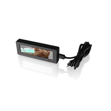 Imagem de Thermaltake Kit de painel LCD da série Tower 300; tela LCD de 3,9 polegadas; suportado pelo software Tt RGB Plus 2.0; AC-073-OO1NAN-A1; garantia de 3 anos