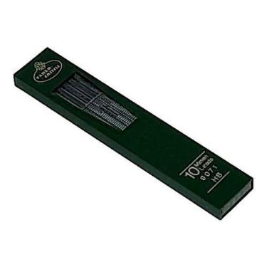 Imagem de Grafite Faber Castell Tk 9071 Estojo Alemão Com 10 Minas Hb - Faber-Ca