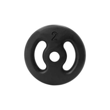 Imagem de Anilha Ferro 2kg Musculação Academia Fitness - Rei do Fitness