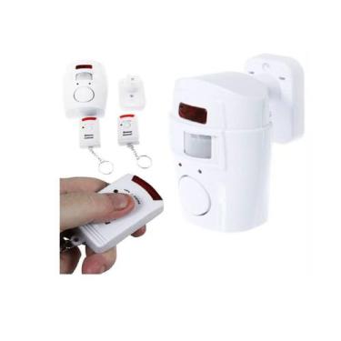Imagem de Kit Alarme Residencial Empresa Sensor De Presença Com Sirene - IMPORTS