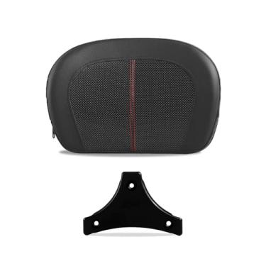 Imagem de SWESGI Sissy Bar Almofada de encosto de passageiro serve para Harley Davidson HD Touring Model 1997-2023(P/N 52300324, 52627-09, 54247-09, 52933-97b, 52805-97B,