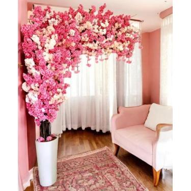 Imagem de Arvore Flores de Cerejeira 2.5 metros Curvada Realista - La Caza Store