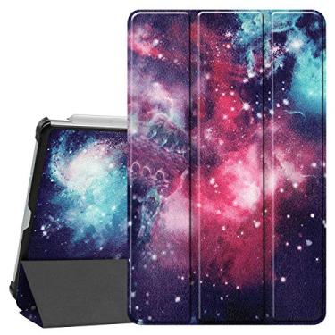 Imagem de Capa inteligente para Galaxy Tab S6 Lite, capa Ratesell leve e inteligente com três dobras com hibernar/despertar automático para Samsung Galaxy Tab S6 Lite 10,4 polegadas 2024/2022/2020 espaço