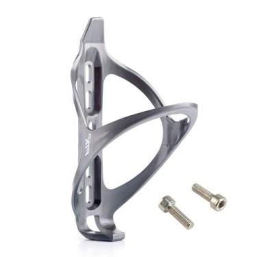 Imagem de Suporte Garrafa Caramanhola Squeeze Ptk Nylon Bike Mtb Speed, Grafite
