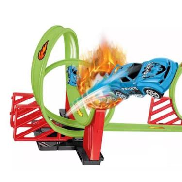 Imagem de Brinquedo Pista De Corrida Super Track com Loop - 1 carrinho - BR1016 