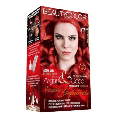 Imagem de Kit Coloração Paixão Em Carmim 77.44 - Beauty Color