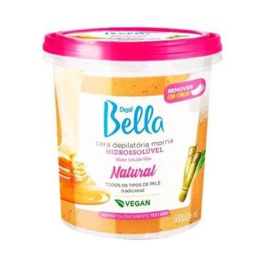 Imagem de Cera Depilatória Morna Hidrossolúvel Natural 600g - Depill Bella - Dep