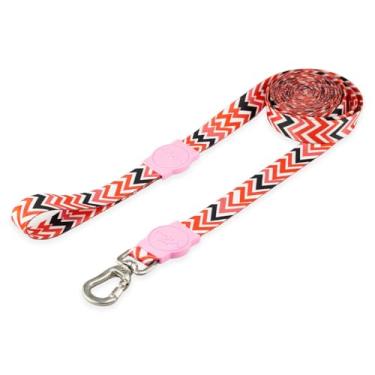 Imagem de Mood Pet Coleira Guia 10 Metros Para Cães Cachorro Adestramento Passeio Porte Grande Médio Pequeno (Fine Rose, P)