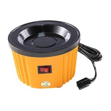 Imagem de Generic Panela de Derretimento de Cola Quente Panela Elétrica de Cola Quente 100W Frigideira de Cola Quente Amarela Resistente Profissional Adaptador EUA para, Temperatura estável