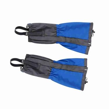 Imagem de Polainas de Cobra para Homens, Esportes Escalada Caminhadas Legging Polainas Sapato Botas Capa 1 par Ao Ar Livre à Prova Dwaterproof água Caminhadas Acessórios para Adulto (Azul)