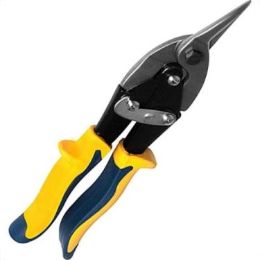 Imagem de Tesoura Funileiro Brasfort 10'' Profissional Direita 8096 - BRASFORT /