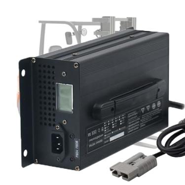 Imagem de Carregador de bateria 36V/48V Carregador de bateria de chumbo-ácido de 1200 W com plugue Anderson de 120 A/175 A/350 A para paleteira, empilhadeira elétrica, carrinho de golfe,48v 20a,175A