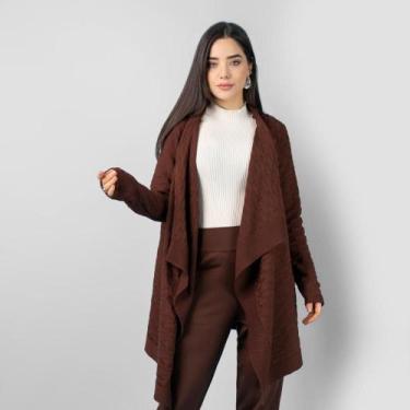 Imagem de Kimono Diana em Trico Corfortável Moderna em Uso Diário - Helton Malha