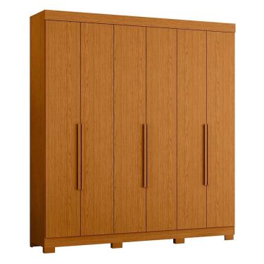 Imagem de Guarda Roupa Casal Vinci 6 Portas - Móveis Albatroz Cinamomo