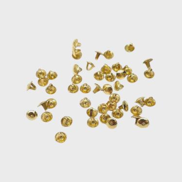 Imagem de 1 Tarraxa Rosca Tipo Triangulo Brinco Infantil Ouro 18K k009