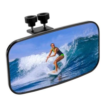 Imagem de OFIG Espelho retrovisor para barco, 20 cm L x 10 cm A espelhos de barco, espelho marinho para barcos de esqui, pontão, barco, esqui aquático, esportes, wakeboard, surfe