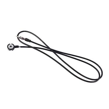 Imagem de Antena Aérea de Carro Com Base Rotativa de 180 °, Flexível para Usar, Inclui Cordão de Extensão de 50, Ajuste Direto para Antena Aérea Antiga, Fácil de Instalar, Cor Prata, MW:
